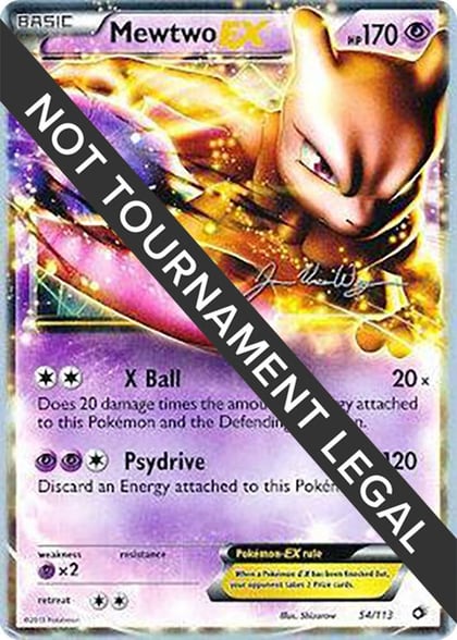 Mewtwo EX - 2015 (Jacob Van Wagner), World Championship Decks 54/113