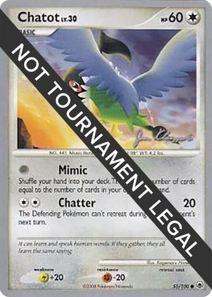 Chatot - 2008 (Jason Klaczynski), World Championship Decks 55/100