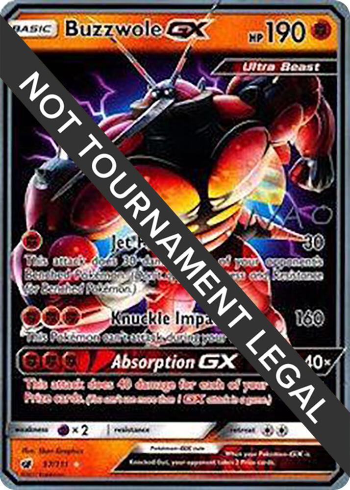 Buzzwole GX - 2018 (Naohito Inoue), World Championship Decks 57/111
