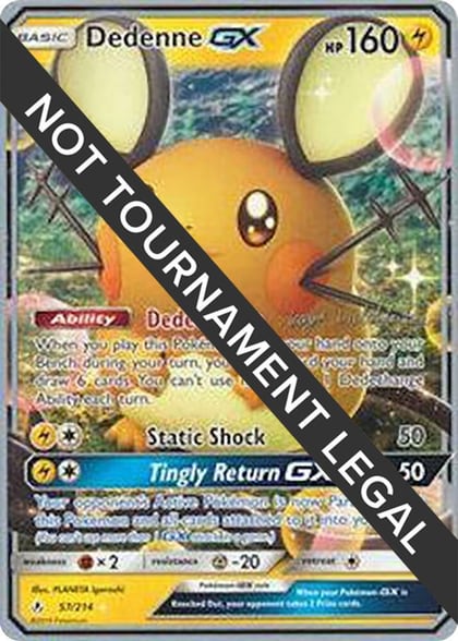Dedenne GX - 2019 (Kaya Lichtleitner), World Championship Decks 57/214