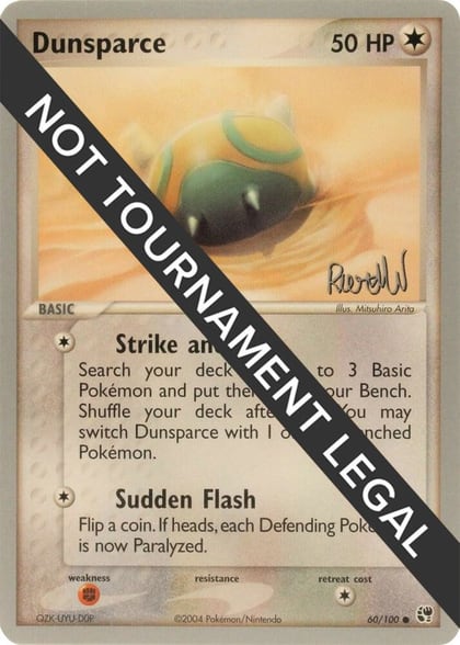 Dunsparce - 2004 (Reed Weichler), World Championship Decks 60/100