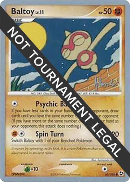 Baltoy - 2008 (Dylan Lefavour), World Championship Decks 60/106