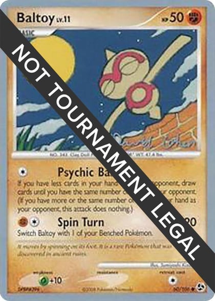 Baltoy - 2009 (David Cohen), World Championship Decks 60/106