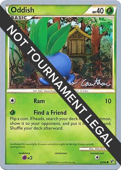 Oddish - 2011 (Ross Cawthon), World Championship Decks 60/90
