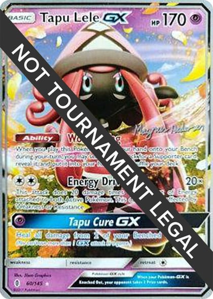 Tapu Lele GX - 2018 (Magnus Pedersen), World Championship Decks 60/145