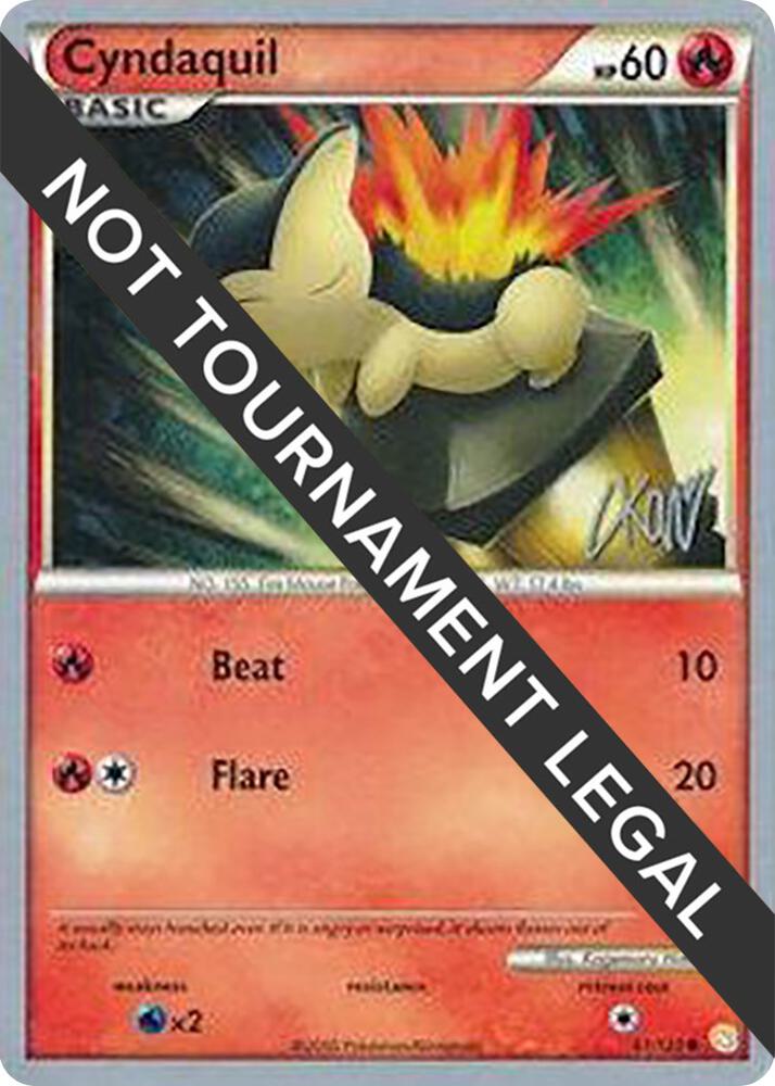 Cyndaquil - 2011 (Christopher Kan), World Championship Decks 61/123