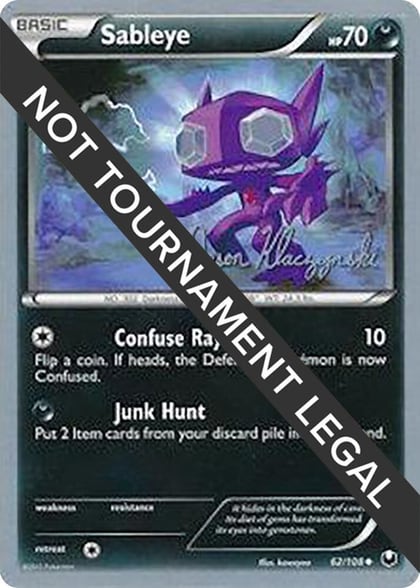 Sableye - 2013 (Jason Klaczynski), World Championship Decks 62/108