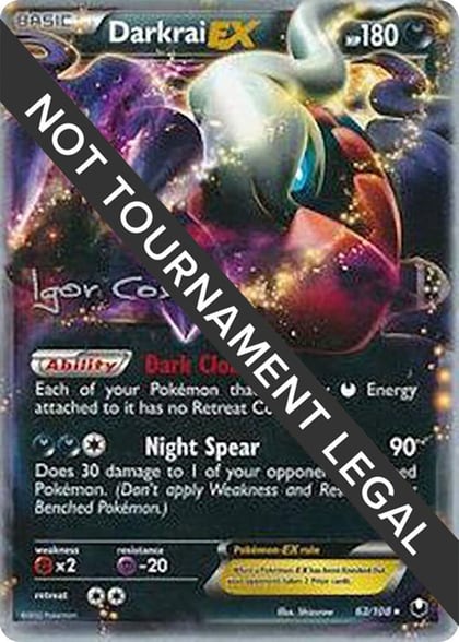 Darkrai EX - 2012 (Igor Costa), World Championship Decks 63/108