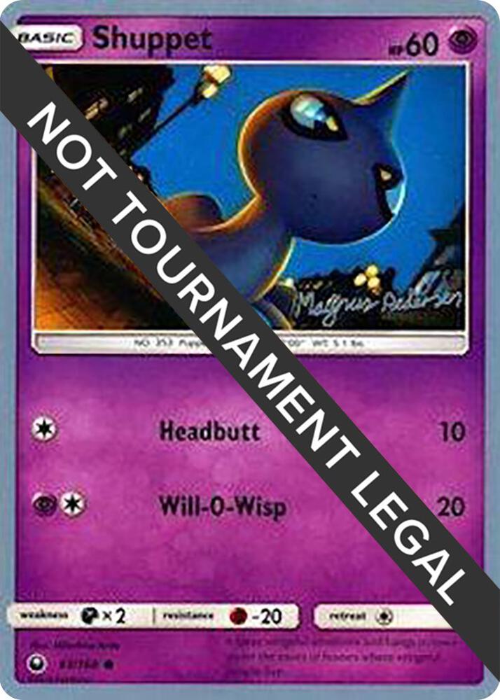 Shuppet - 2018 (Magnus Pedersen), World Championship Decks 63/168