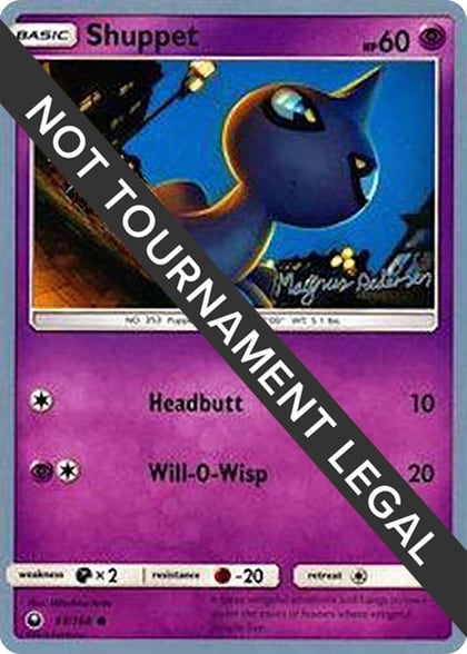 Shuppet - 2018 (Magnus Pedersen), World Championship Decks 63/168