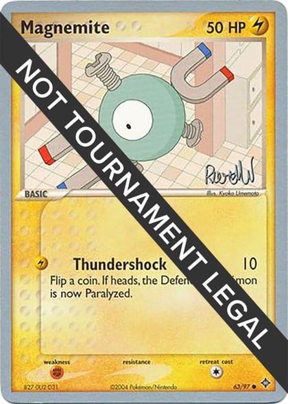 Magnemite - 2004 (Reed Weichler), World Championship Decks 63/97