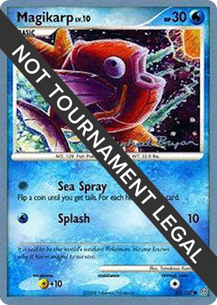 Magikarp - 2010 (Mychael Bryan), World Championship Decks 65/100