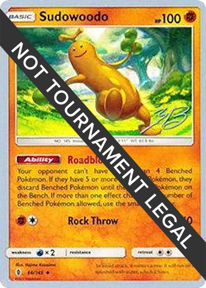 Sudowoodo - 2017 (Zachary Bokhari), World Championship Decks 66/145