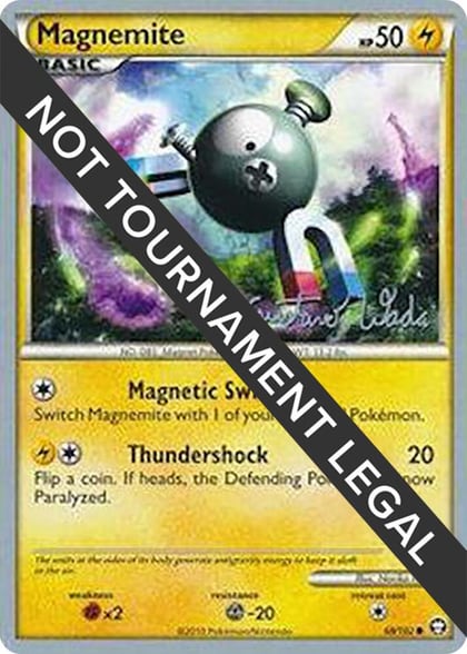 Magnemite - 2011 (Gustavo Wada), World Championship Decks 68/102