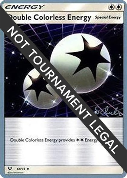 Double Colorless Energy - 2018 (Robin Schulz), World Championship Decks 69/73