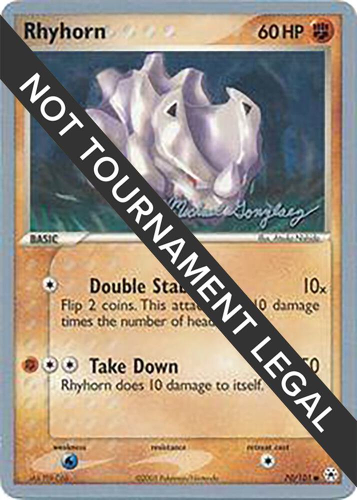 Rhyhorn - 2005 (Michael Gonzalez), World Championship Decks 70/101