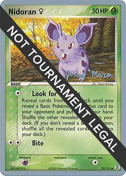 Nidoran F - 2005 (Jeremy Maron), World Championship Decks 70/112