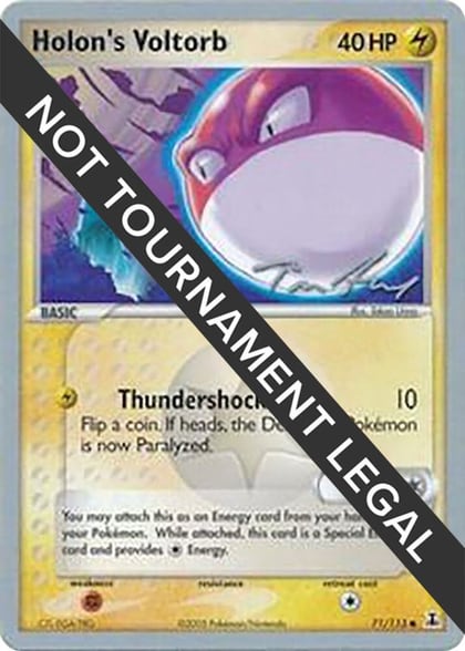 Holon's Voltorb - 2007 (Tom Roos), World Championship Decks 71/113