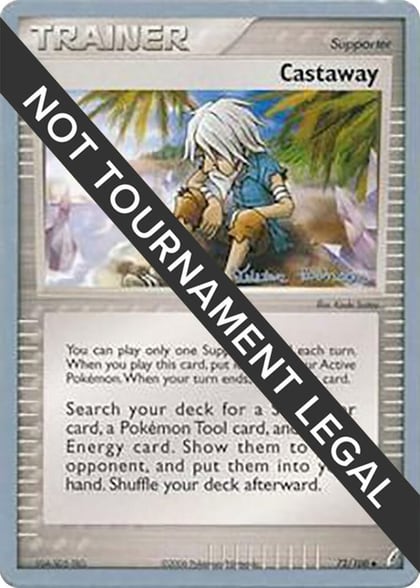 Castaway - 2008 (Tristan Robinson), World Championship Decks 72/100