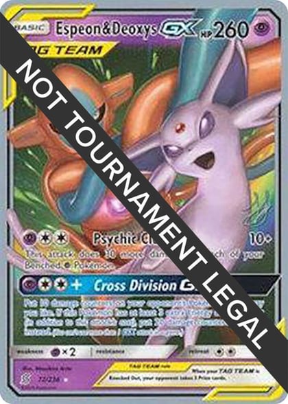 Espeon & Deoxys GX - 2019 (Henry Brand), World Championship Decks 72/236