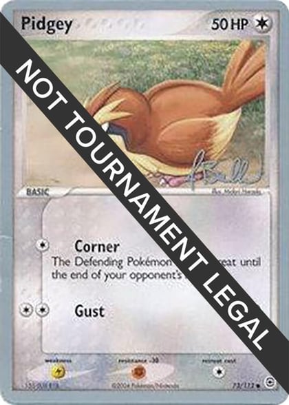 Pidgey - 2006 (Jimmy Ballard), World Championship Decks 73/112