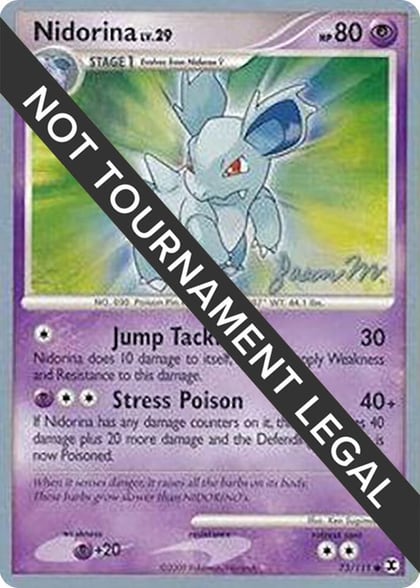 Nidorina - 2009 (Jason Martinez), World Championship Decks 73/111