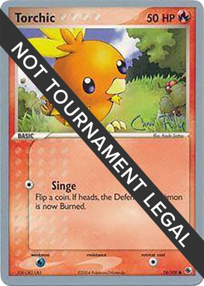 Torchic - 2004 (Chris Fulop), World Championship Decks 74/109