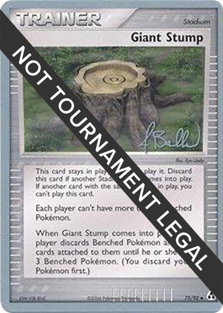 Giant Stump - 2006 (Jimmy Ballard), World Championship Decks 75/92