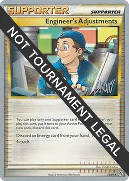 Engineer's Adjustments - 2011 (Christopher Kan), World Championship Decks 75/95