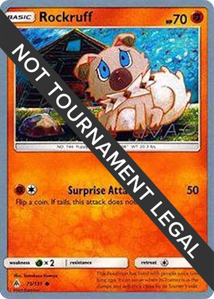Rockruff - 2018 (Naohito Inoue), World Championship Decks 75/131
