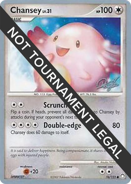 Chansey - 2008 (Paul Atanassov), World Championship Decks 76/123