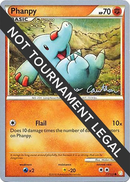 Phanpy - 2011 (Ross Cawthon), World Championship Decks 77/123
