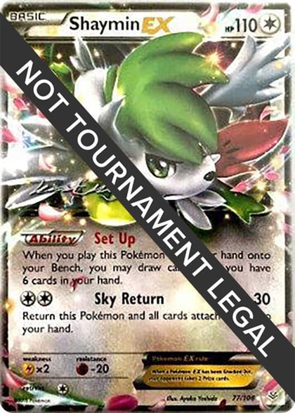 Shaymin EX - 2016 (Jesper Eriksen), World Championship Decks 77/108