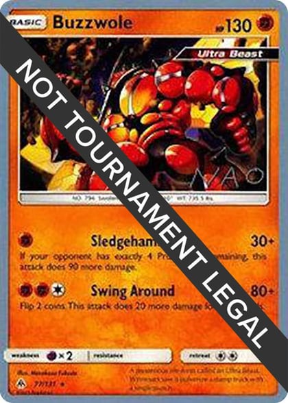 Buzzwole - 2018 (Naohito Inoue), World Championship Decks 77/131