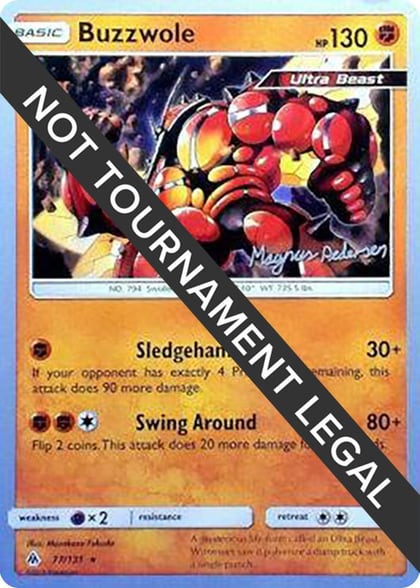 Buzzwole - 2018 (Magnus Pedersen), World Championship Decks 77/131