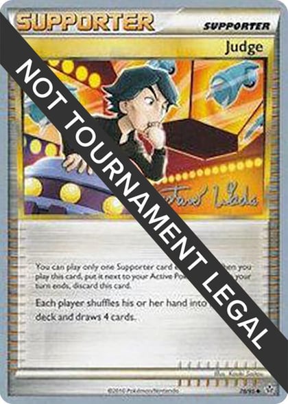 Judge - 2011 (Gustavo Wada), World Championship Decks 78/95