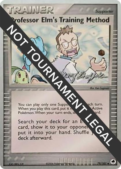 Professor Elm's Training Method - 2007 (Jeremy Scharff-Kim), World Championship Decks 79/101