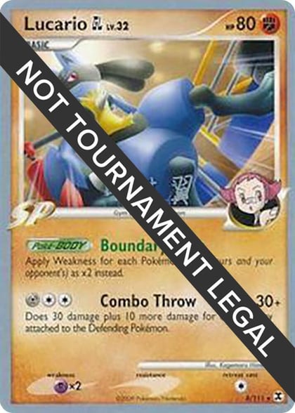 Lucario GL - 2009 (Tsubasa Nakamura), World Championship Decks 8/111