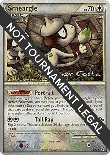 Smeargle - 2012 (Igor Costa), World Championship Decks 8/90