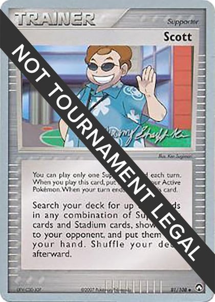 Scott - 2007 (Jeremy Scharff-Kim), World Championship Decks 81/108