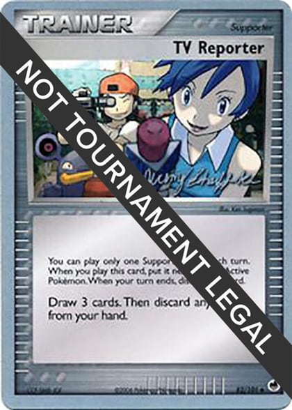 TV Reporter - 2007 (Jeremy Scharff-Kim), World Championship Decks 82/101