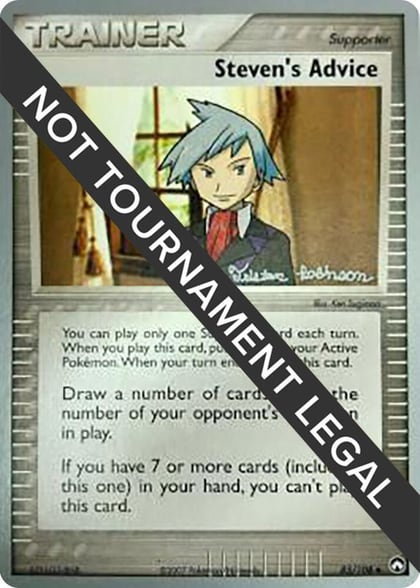 Steven's Advice - 2008 (Tristan Robinson), World Championship Decks 83/108