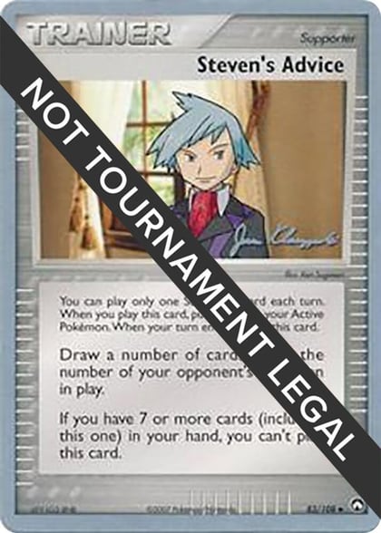 Steven's Advice - 2008 (Jason Klaczynski), World Championship Decks 83/108
