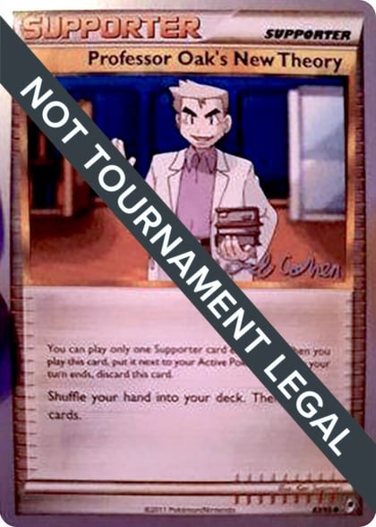 Professor Oak's New Theory - 2011 (David Cohen), World Championship Decks 83/95