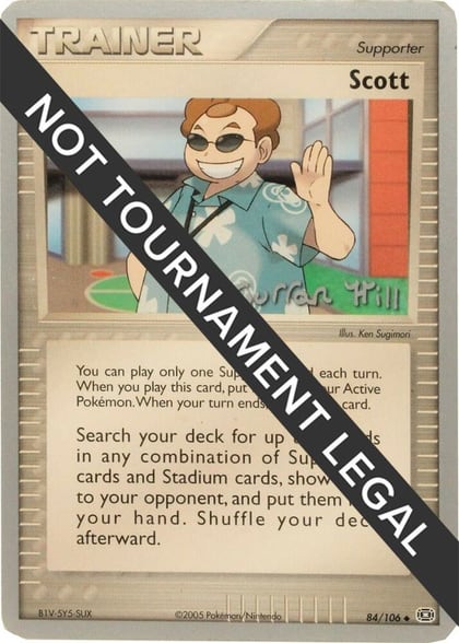 Scott - 2005 (Curran Hill), World Championship Decks 84/106