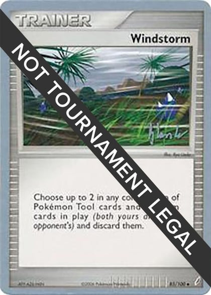 Windstorm - 2008 (Dylan Lefavour), World Championship Decks 85/100