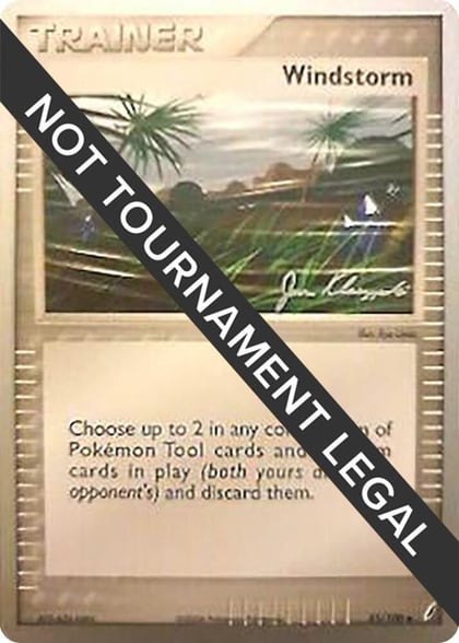 Windstorm - 2008 (Jason Klaczynski), World Championship Decks 85/100