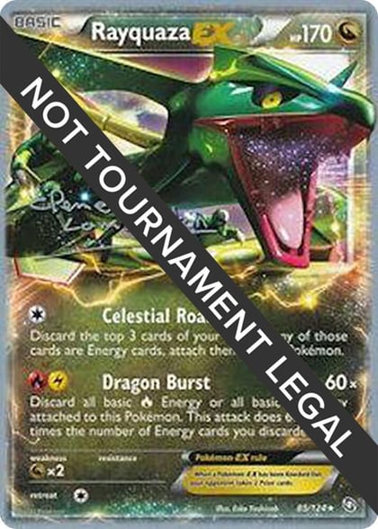 Rayquaza EX - 2013 (Clement Lamberton), World Championship Decks 85/124