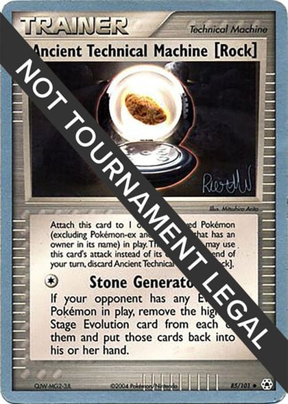 Ancient Technical Machine [Rock] - 2004 (Reed Weichler), World Championship Decks 85/101