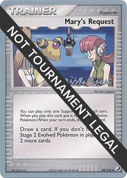 Mary's Request - 2006 (Miska Saari), World Championship Decks 86/115